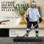 Custom Hockey Player Acrylic Photo Sculpture<br><div class="desc">Immortalise the energy and passion of hockey with a personalised acrylic photo sculpture! This custom-cut statuette transforms your photo into a striking keepsake, perfect for commemorating achievements, showcasing your favourite athlete, or gifting to hockey fans. Start by removing the background of your photo using free online tools, isolating the player...</div>