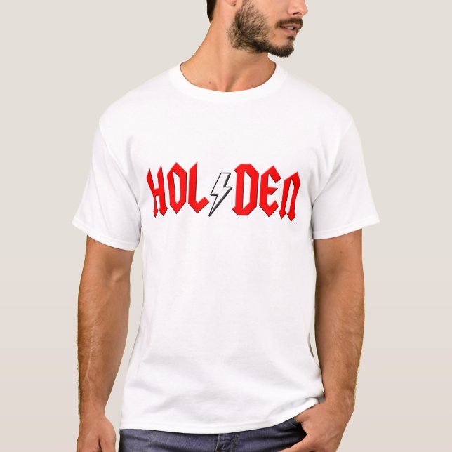 custom HOLDEN rock and roll shirt (Front)