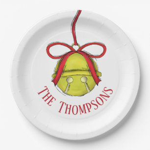 Custom Holiday Christmas Funny Party Paper Plate