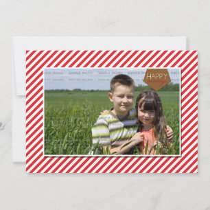 Custom  Holiday Photo Card  