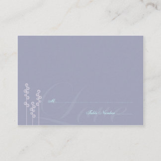 ::custom: Hollyhock & Ampersand Place Card v2