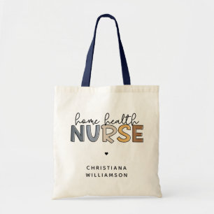 Custom Home Health Nurse Appreciation Gifts Tote Bag