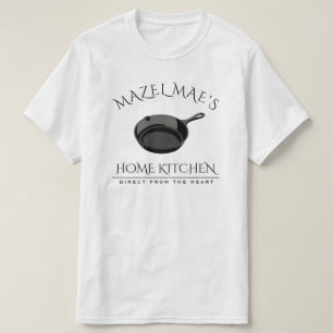custom home kitchen cast iron pan T-Shirt