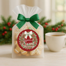 Custom Homemade Christmas Cookies Label Roll