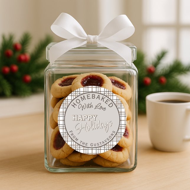 Custom Homemade Christmas Cookies Label Sheet (Creator Uploaded)