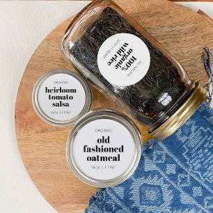 Custom Homemade Food Jar Label