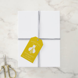 Custom Homemade Honey Bee Nutrition Label