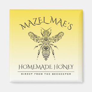 Custom Homemade Honey Magnet