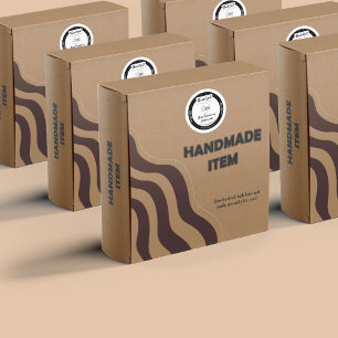 Custom Homemade Thank You Professional Packaging Classic Round Sticker