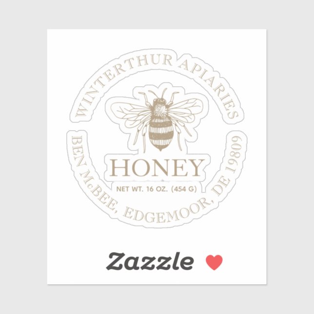 Custom Honey Business Promotional (Sheet)
