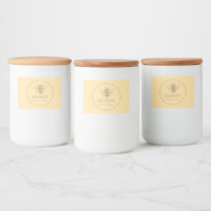 Custom Honey Business Promotional Food Label