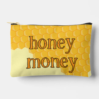 Custom Honey Money small business apiary money Accessory Pouch