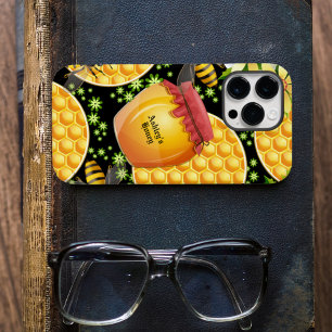 Custom Honeybee Honeycomb  Case-Mate iPhone Case
