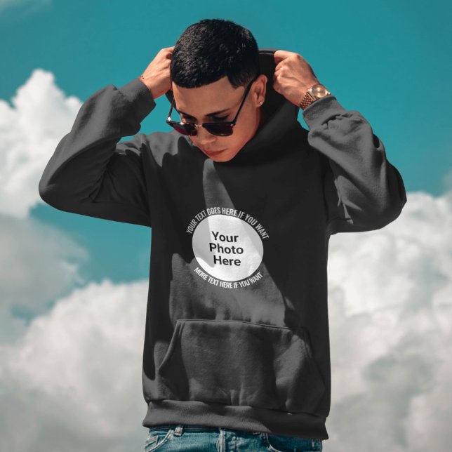 Custom Hoodie With Picture and Text (Creator Uploaded)