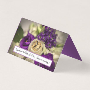 Custom Horizontal Tent Fold Folded Card