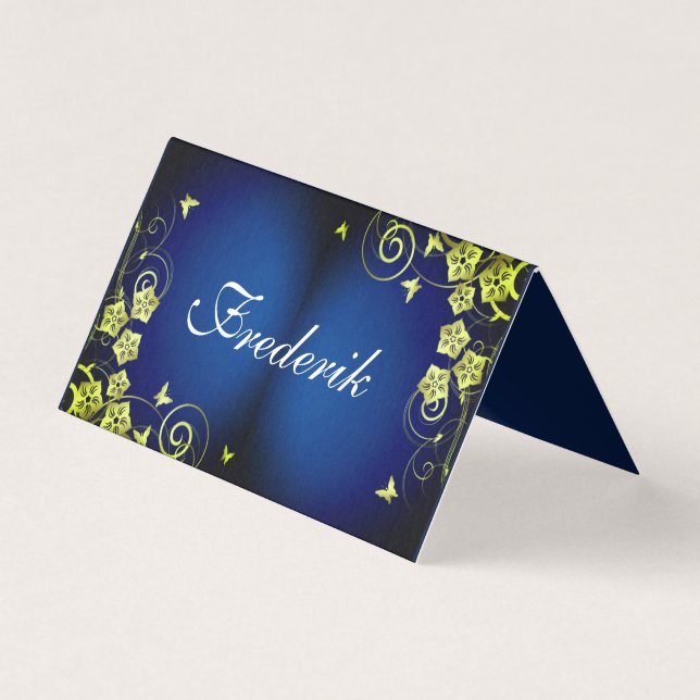 Custom Horizontal Tent Fold Folded Card (Front)