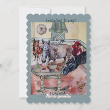 custom horse goodies label