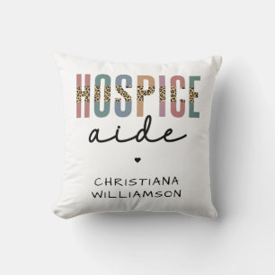 Custom Hospice Aide Hospice Nursing Hospice Care Cushion