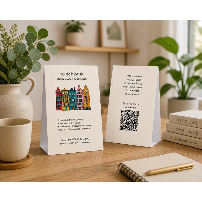 Custom House Cleaning Services QR (Creator Uploaded)