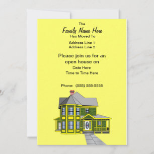 Custom Housewarming/Open House Invites