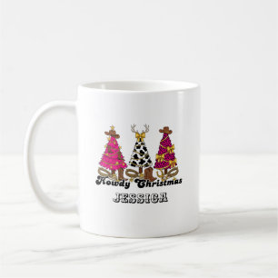 Custom Howdy Christmas Mug – Western Holiday cup