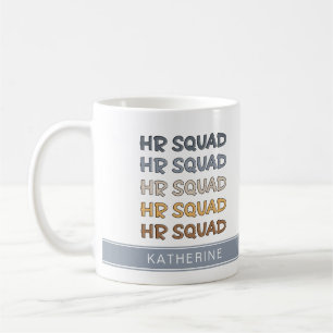 Custom HR Squad Human Resources Team Gifts Coffee Mug