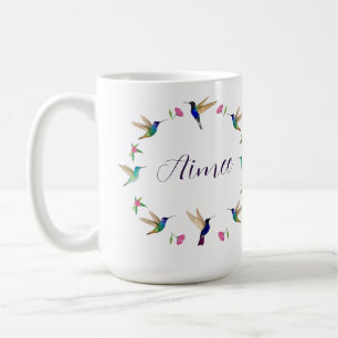 Custom Hummingbird Coffee Mug