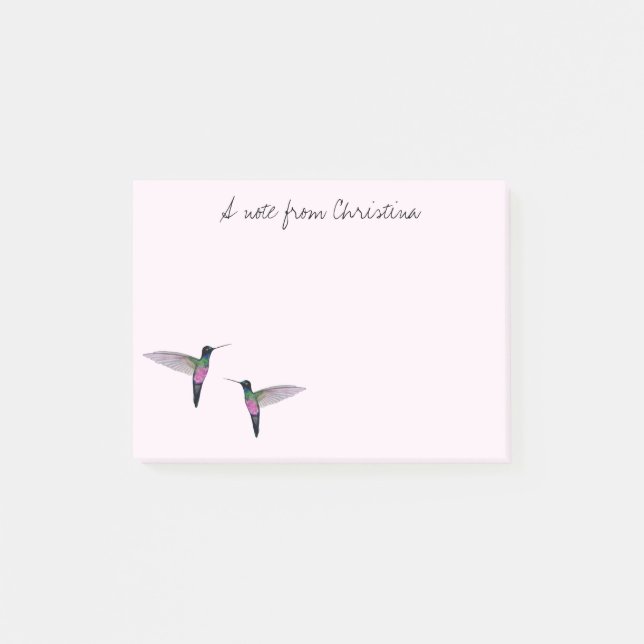 Custom Hummingbird Notes (Front)