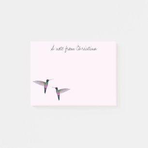 Custom Hummingbird Post-it Notes