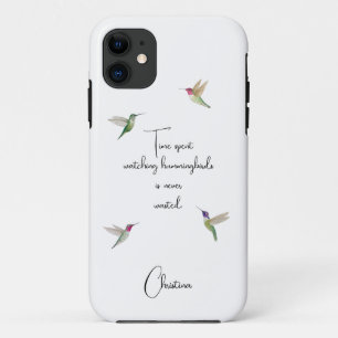 Custom Hummingbirds iPhone 11 Case