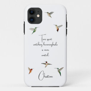Custom Hummingbirds iPhone 11 Case