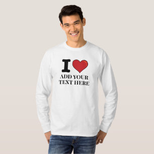 Custom I Heart T-Shirt