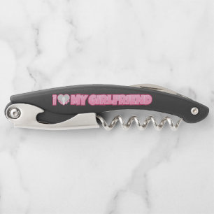 Custom I Love My Girlfriend – Add Photo Corkscrew