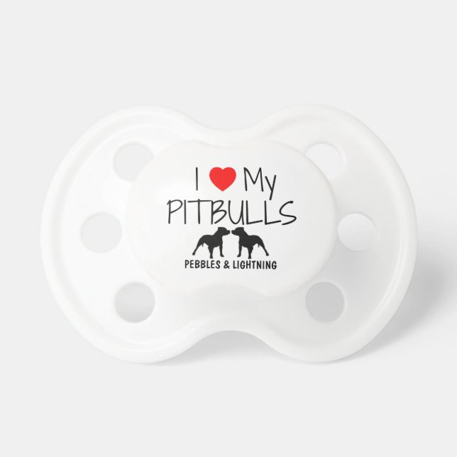 Custom I Love My Pitbulls Dummy (Front)