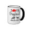 Custom I Love My Two Greyhounds Mug