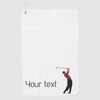 Custom Iconic Logo Golf Club Towel