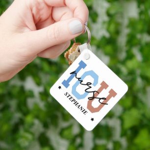 Custom ICU nurse keychain, Nurse Appreciation Gift Key Ring