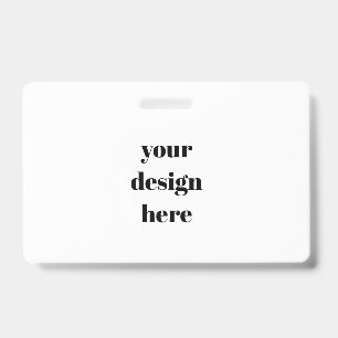 Custom ID Badge