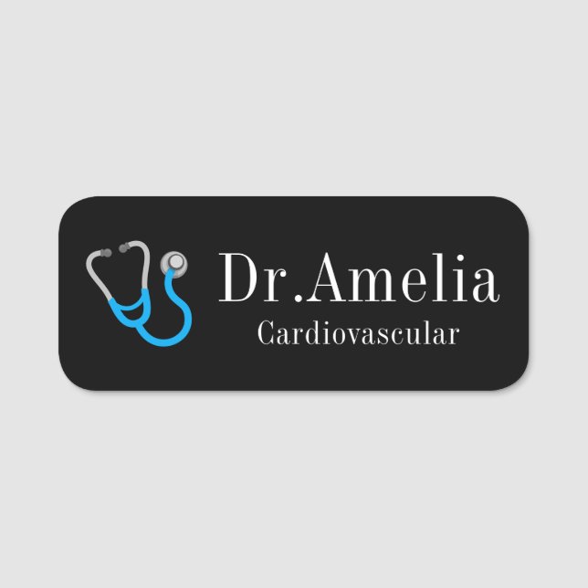 Custom ID Badge for Teachers, Doctors, and Stylist (Front)