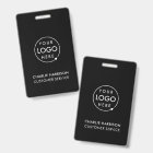 Custom ID Badges | Employee Staff Black Name Badge