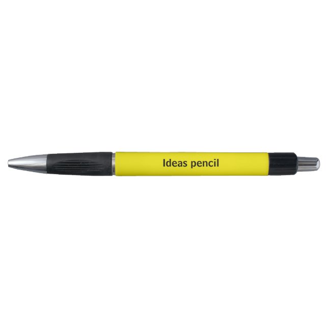custom ideas pencil for brainstorming gift (Front)