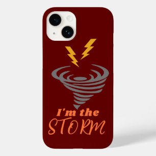 Custom I'm The Storm Women Empowerment Iphone Case