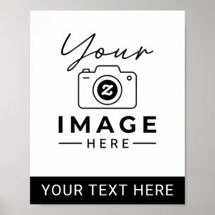 Custom Image and Text Poster