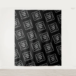 Custom Image Logo or Design Wall Branding Tapestry