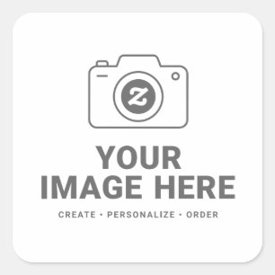 Custom Image Square Sticker