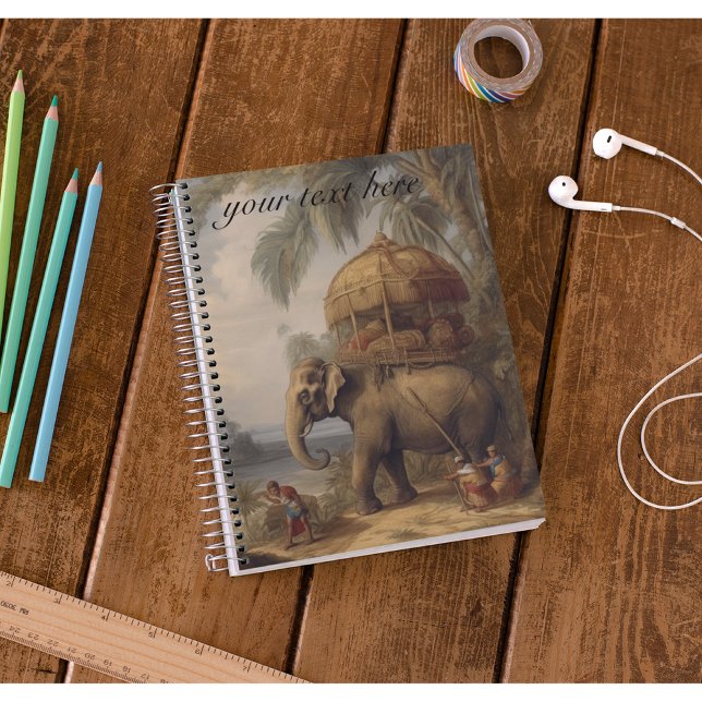 Custom Imperial Elephant & Royal Howdah Notebook (Creator Uploaded)