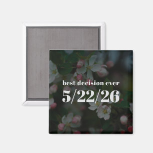 Custom Important Date (Anniversary Gift) Magnet
