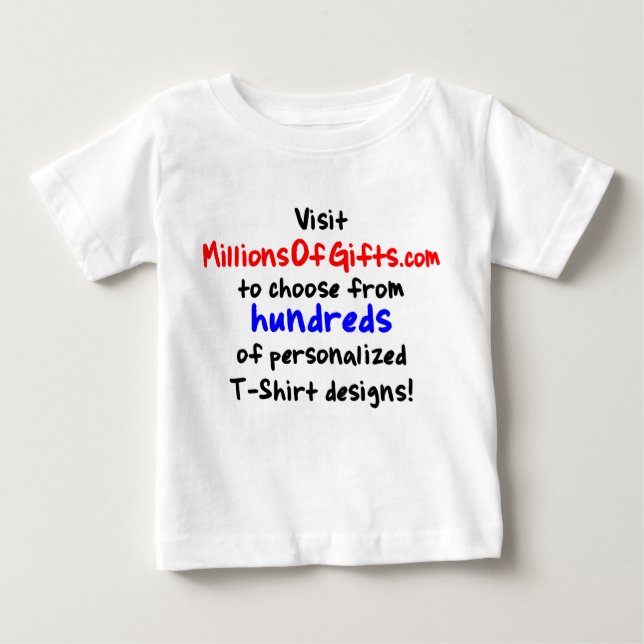 Custom Infant T-Shirt (Front)