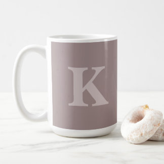 Custom Initial Cozy Coffee Tea Mug