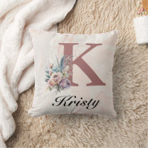 Custom Initial & Girl Name Personalised Monogram